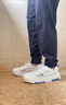 森馬男鞋2025夏季新款休闲鞋增高小白鞋子男士时尚潮流平板鞋男款轻便 Z1189白蓝 42 实拍图