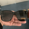 白小奢近视可戴的太阳镜 【亮黑偏光套镜】眼镜开车墨镜防强光 实拍图