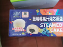 港荣蒸蛋糕蓝莓夹心480g早餐面包零食饼干点心休闲零食纯蛋糕甜品礼品 实拍图