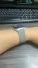 KMaxAI适用Apple Watch S12/11米兰尼斯表带 苹果手表SE3不锈钢磁吸手表带iwatch s10金属编织表链 星光 实拍图