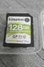 金士顿（Kingston）128GB SD存储卡 U3 V30 相机内存卡 sd卡大卡 支持4K 高速连拍 读速100MB/s 写速85MB/s 实拍图