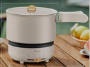 美的（Midea）电煮锅 电炒锅 便携式折叠锅 分体式小电锅 316L不锈钢 0涂层旅行出差烧水冲奶多功能锅 XZC16X01 实拍图