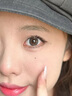 可啦啦（Kilala）满杯果果美瞳半年抛女彩色隐形近视眼镜送护理液盒【第二幅0元】 14.2【冷雾茶棕】销量TOP 素颜提神无压力 0度 实拍图