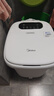 美的（Midea）泡脚桶按摩足浴盆加热自动按摩洗脚盆泡脚盆理疗恒温高深桶父亲节礼物生日送男女友ZL305极地白 实拍图