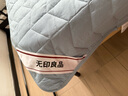 无印良品A类全棉床褥薄床垫遮盖物 四季防滑褥子1.5*2米床 实拍图
