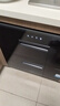 海尔（Haier）消毒柜家用嵌入式 115L大容量 双二星级 紫外线+光波巴氏消毒0臭氧 母婴消毒童锁保护12LCS  实拍图
