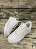 耐克（NIKE）Air Force 1 AF1空军一号 全白黑武士经典款男女情侣休闲运动板鞋 CW2288-111 44 实拍图