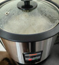 苏泊尔（SUPOR） 电饭煲大容量电饭锅不锈钢 家用老式机械简易老人带蒸格多功能简单易操作 5L 实拍图