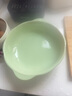 品喻（PINYU）新款酸菜鱼大盆碗双耳大号汤碗家用10寸水煮鱼专用碗汤盆-奶绿 实拍图