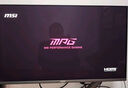 微星（MSI）31.5英寸 4K240Hz DP2.1 OLED显示器 游戏电竞电脑显示屏 TYPE-C 98W MPG 322URX QD-OLED流光 实拍图