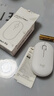 罗技（Logitech）LOGITECH PEBBLE鼠标 无线蓝牙鼠标 办公静音鼠标 女性鼠标对称鼠标 鹅卵石造型 米白色 实拍图