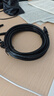 绿联六类屏蔽网线 CAT6类千兆网络连接线 工程家用电脑宽带8芯双绞抗干扰成品跳线 黑10米55176 实拍图