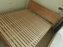 源氏木语精选橡木实木床现代简约多功能储物床北欧原木小户型大容量箱体床 橡木(有底板)高铺单床1.8*2米 实拍图