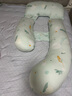 佳韵宝（Joyourbaby）孕妇枕护腰侧睡枕多功能u型孕妇抱枕孕妇睡觉神器 凉感莱赛尔款  实拍图