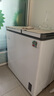 美的（Midea）179升双温双箱家用冰柜 大冷冻小冷藏两用卧式冷柜小型冰箱节能低音BCD-179DKEM(E)国家补贴20% 实拍图