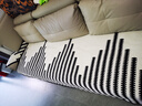 钟爱一生沙发垫四季通用防滑皮沙发座垫高级感沙发罩盖布巾北欧风 雪尼尔 经典风-黑色 110cm*280cm 大四人位 实拍图