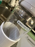 北鼎（Buydeem）泡茶随手杯 茶水分离家用耐高温玻璃杯便携办公水杯节日送礼 【燕麦白】畅快饮|茶水分离630ml 实拍图