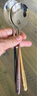 美厨（maxcook）316L不锈钢汤勺汤匙 勺子圆底餐勺饭勺汤勺 彩色3件套 MCGC3424 实拍图