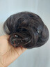 倾龄丸子头假发千金花苞头抓夹盘发神器仿真发高颅顶新中式假发圈棕黑 实拍图