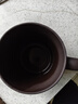 金镶玉 宜兴紫砂杯原矿紫泥雕刻大容量水杯茶具办公杯山水泡茶杯±450ml 实拍图