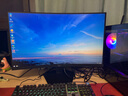 HKC 27英寸高清屏幕200Hz电竞1500R曲面显示屏PS5游戏吃鸡1080p专业台式电脑不闪屏显示器 猎鹰SG27C 实拍图
