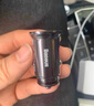 倍思车载充电器【销量百万】点烟器转换器超级快充车充头一拖二适用苹果16华为小米 实拍图