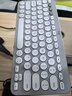 罗技（Logitech）时尚系列 K380 键盘 蓝牙办公键盘 无线键盘 女友 便携超薄键盘 笔记本键盘 烟云灰 实拍图