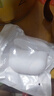 昶领Airpods3无线蓝牙耳机软套环保硅胶保护软壳创意防滑防尘防摔防指纹可充电纯色保护软壳 【珍珠白】硅胶耳机套丨真液态丨AirPods3 通用 实拍图