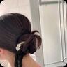 向晚发簪U型珍珠发簪女简约簪子丸子头盘发神器发卡簪子女高级感发钗 实拍图