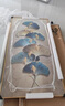 入户玄关装饰画轻奢奶油风中式客厅走廊过道背景墙挂画竖版墙壁画 杏福美满爆款 40宽*80高水晶面 黑色铝合金框 实拍图