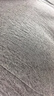 艾薇 A类全棉床笠单件 色织水洗棉床垫保护罩 暗夜灰 适用1.8m床 实拍图