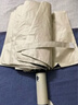魔小宅24骨复古折叠雨伞男女晴雨两用黑胶防晒遮阳全自动太阳伞双人大号 24龙骨自动雨伞米白 实拍图