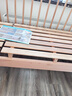 秋莹可升降榉木拼接床实木儿童床婴儿床加宽拼接大床小孩床边床拼接床 两护栏+6cm乳胶棕垫(高度可调节) 可升降长200宽60高35【60护栏】 实拍图