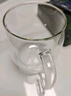 Glasslock茶杯双层玻璃杯家用水杯咖啡杯耐高温泡茶杯办公室高硼硅450ml 实拍图