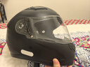 FASEED法赛德全盔摩托车头盔男复古女机车街车跑车单镜片3c认证四季816 哑黑（黄亦玫同款）送镜片+防雾贴 L(57-58)头围 实拍图