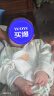 爱贝迪拉 新生婴儿包单产房纯棉襁褓裹布包巾包被四季抱被睡袋95cm单层2条 实拍图