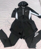 回力泳衣女分体长袖长裤保守冲浪潜水母服速干温泉四件套14021黑色L 实拍图