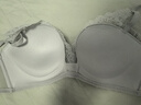 芬狄诗（fandecie）【贴贴杯】内衣女小胸不空杯微聚拢无钢圈舒适收副乳文胸FBW0042 经典款-灰绿色GYG 80A 实拍图