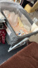 ANGI BABY新生儿婴儿床带尿布台可拼接大床宝宝摇摇床可移动多功能哄睡神器 莫兰迪灰 尿布台+椰棕棕垫+礼包 实拍图