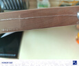 爱仕达（ASD）菜板进口乌檀木99%抗菌砧板整木加大加厚双面防霉面板45*28*2.5cm 实拍图