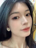 LnieerS925银针山茶花耳环女2025新款气质百搭轻奢小众高级耳钉秋冬耳饰 山茶花耳环【S925银针】 实拍图