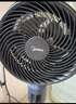 美的（Midea）【变频轻音】空气循环扇家用遥控电风扇四季净化扇轻音落地扇99%抑菌桌面小风扇大风力风扇GDG24ZR 实拍图