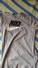 耐克(NIKE)男短袖T恤 纯棉 运动休闲 经典简约AR5005-063调暗灰M 实拍图