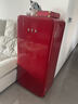 HCK哈士奇156L复古单门风冷除霜小冰箱家用嵌入冰柜冷藏冷冻客厅办公室宿舍蔬果冰吧一级能效 红色丨冷冻冷藏丨风冷除霜 实拍图