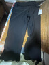 南叮雅格孕妇裤子夏季新款棉麻弹力直筒裤外穿宽松西装裤九分裤小个子夏装 黑色 XL 125-140斤 实拍图