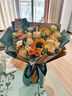 花不言向日葵混搭香槟毕业花束生日表白鲜花速递同城配送店女友礼物 公主的假日（11朵香槟+2朵向日葵） 实拍图