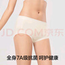 有棵树女士内裤女7A抗菌桑蚕丝底裆高腰无痕柔软透气高弹防夹臀三角内裤 实拍图