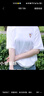森马（Semir）【多彩凉感T】短袖t恤女夏中长款宽松舒适刺绣上衣109324100007 实拍图