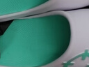 准者运动拖鞋男天际1夏季防水防滑软弹凉鞋室内外穿厚底涉水一字拖鞋 白/绿 【高弹防水按摩底 天际1 】 44 实拍图