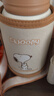 史努比（SNOOPY）儿童保温杯带吸管直饮男女小学生316不锈钢喝水杯子双盖壶500ml咖 实拍图